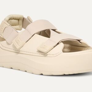 UGG Stratus Rubber Cream Mens Sandals Size 11